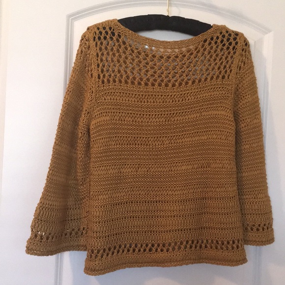 Moth - Anthropologie, Cropped Open Weave Sweater - SALE 4 for$20 - Picture 7 of 7